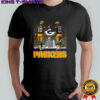 Jordan Love touch hands Micah Parsons Green Bay Packers football skyline signature shirt