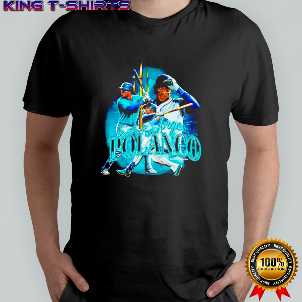 Jorge Polanco Seattle Mariners baseball signature shirt