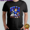 Josh Allen Buffalo Bills Charcoal Bionic signature player logo shirt