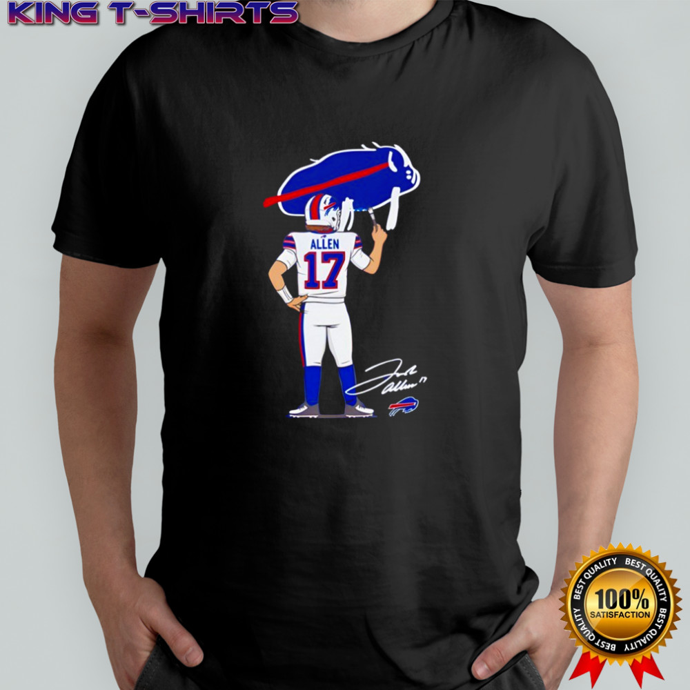 Josh Allen Buffalo Bills Football Signature Shirt