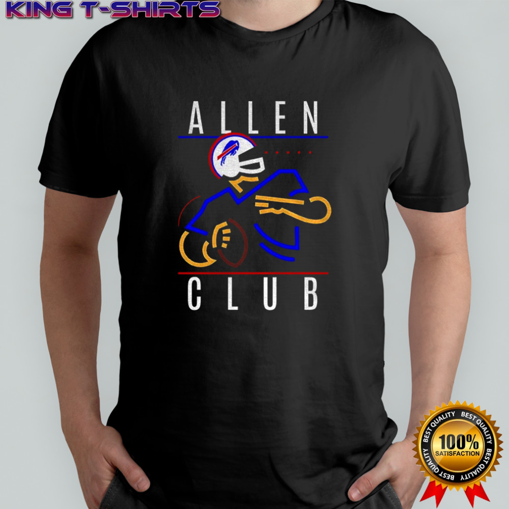 Josh Allen Buffalo Bills NFL Football Club 2025 shirt