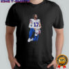 Josh Allen cartoon Buffalo Bills NFL Football 2025 signature shirt