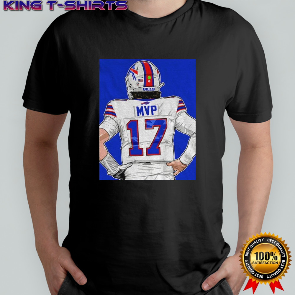 Josh Allen MVP cartoon Buffalo Bills NFL Football 2025 shirt