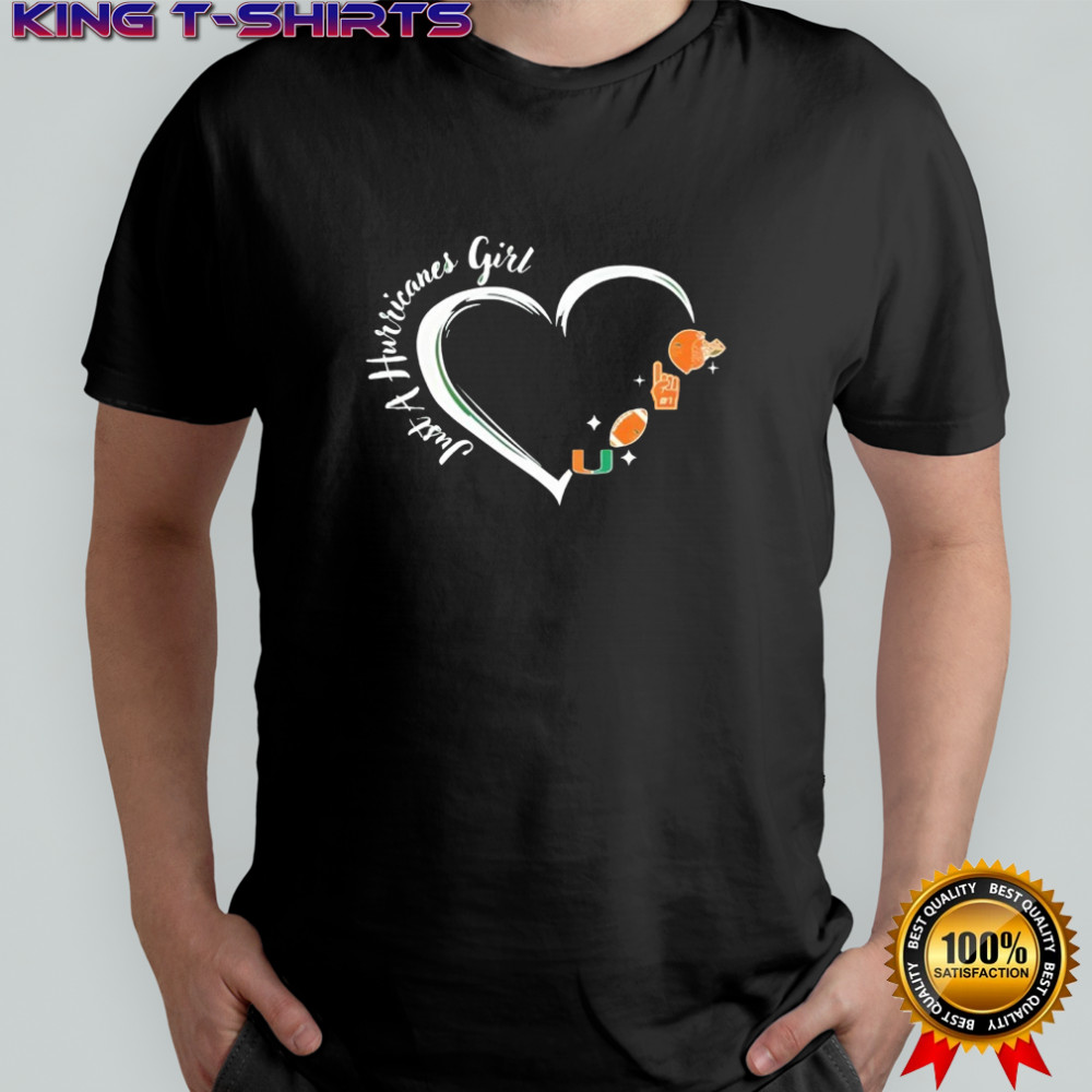 Just A Miami Hurricanes Girl shirt