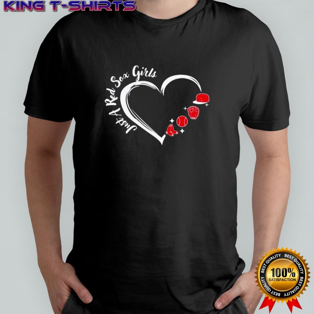 Just A Red Sox Girls Boston Red Sox cap shirt