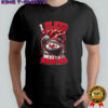 Kansas City Chiefs NFL I bleed Chiefs white and red heart football lovers shirt
