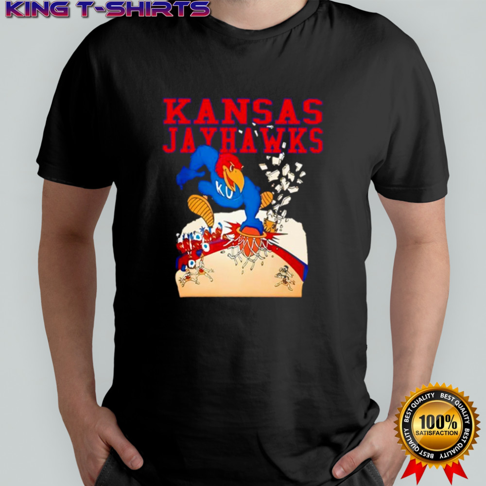 Kansas Jayhawks Slam Dunk shirt