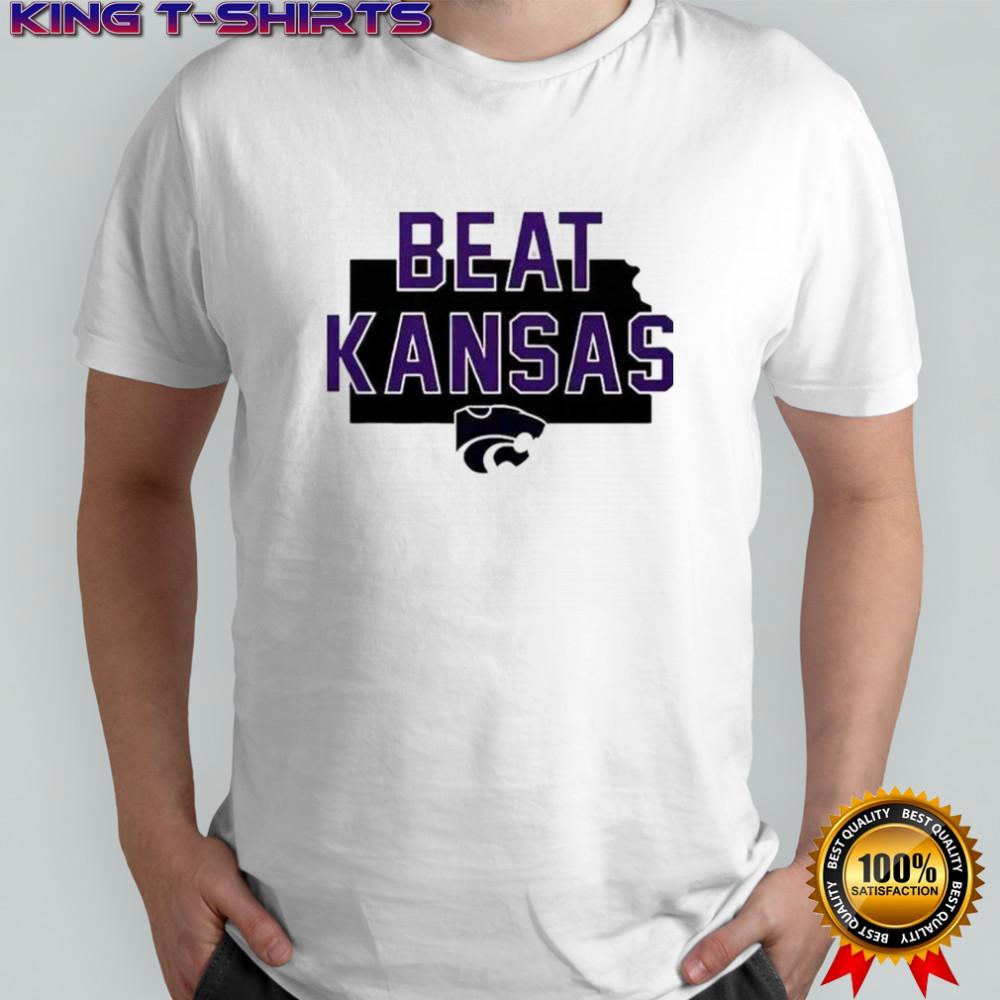 Kansas State Wildcats Beat Kansas Slogan T-Shirt