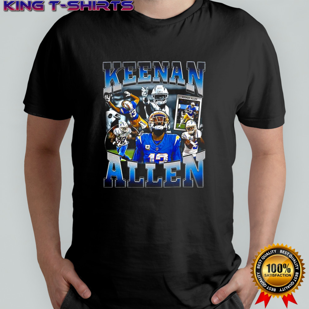 Keenan Allen Los Angeles Chargers football player collage vintage shirt