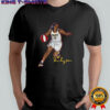 Kelsey Mitchell Indiana Fever baseball superstar pose signature shirt