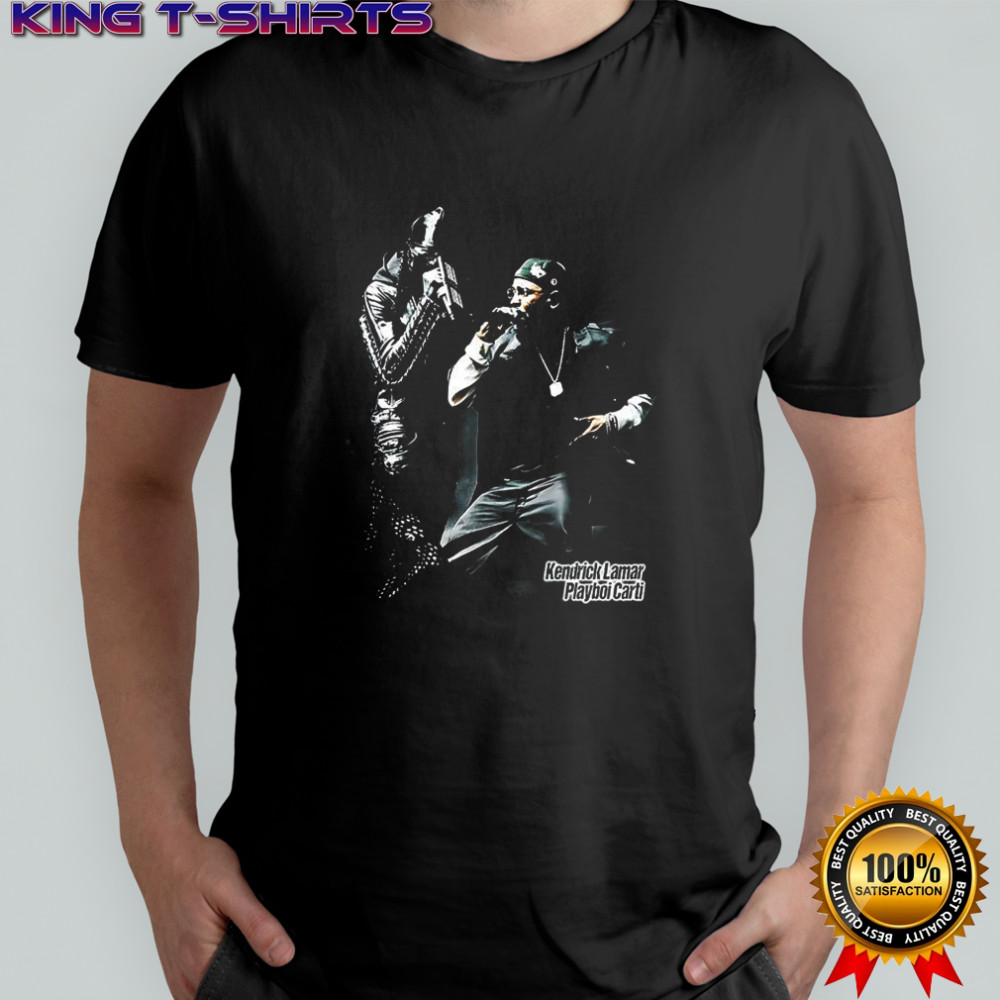 Kendrick Lamar and Playboi Carti LA 2025 shirt