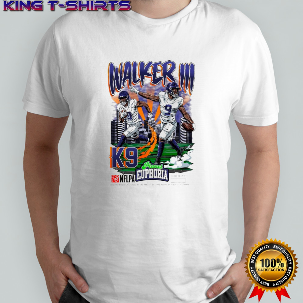 Kenneth Walker III Planet Euphoria T-shirt