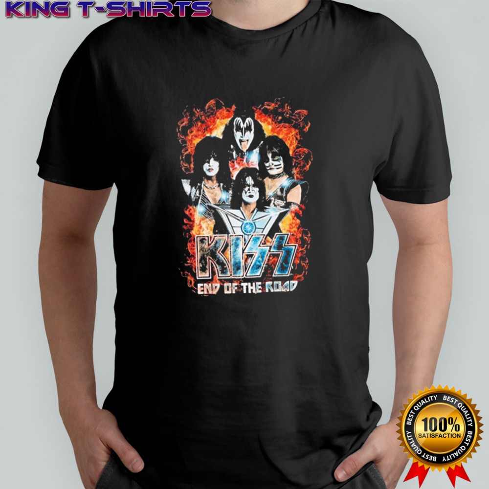 Kiss End Of The Road I Was There! Shout It Out Loud World Tour T-shirt