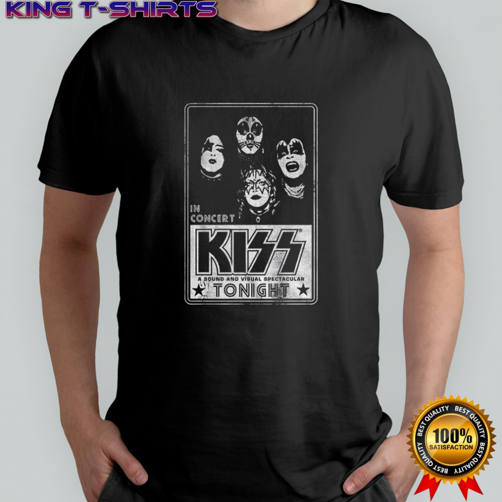 Kiss Kiss tonight in concert a sound and visual spectacular shirt