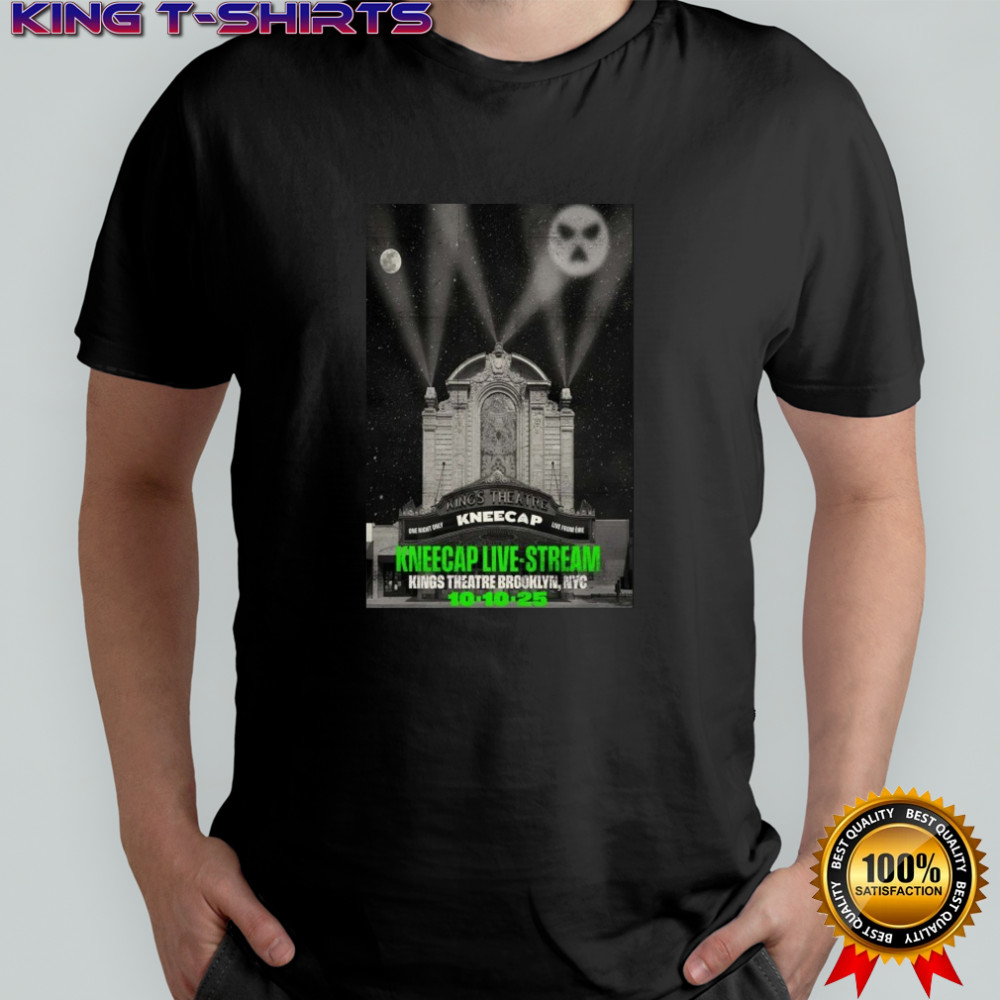 Kneecap Live Stream King Brooklyn, NYC Concert 2025 T-shirt