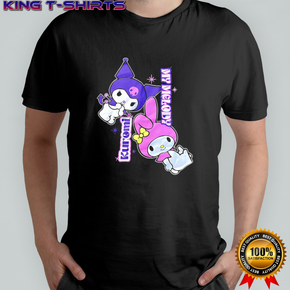 Kuromi and My Melody Sanrio characters shirt
