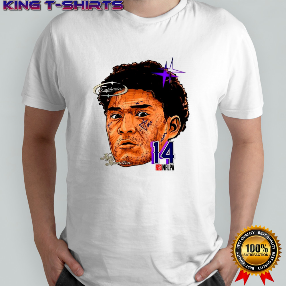 Kyle Hamilton Baltimore Ravens football fat head number 14 shirt