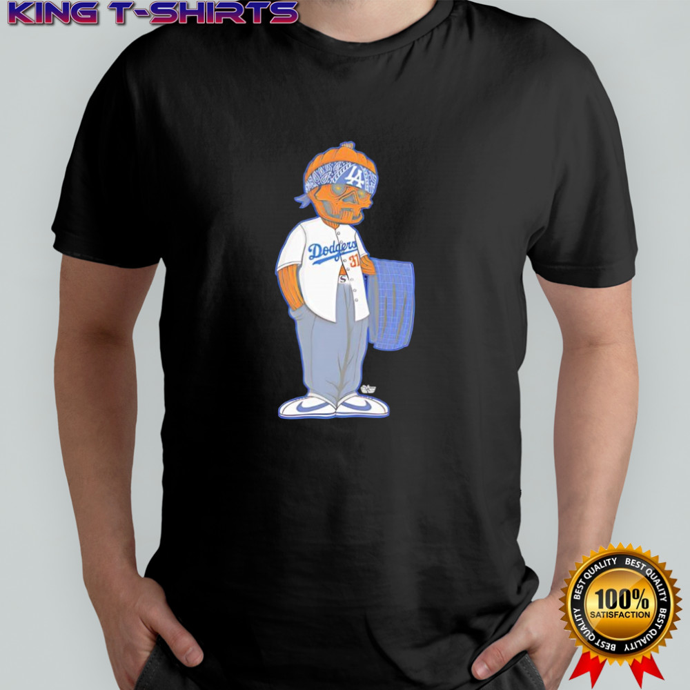 LA Dodgers Halloween Pumpkin Homie character shirt