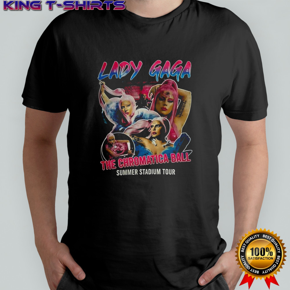Lady Gaga the chromatica ball summer stadium tour shirt