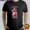Lady Liber Fiercely Feminine with gun shirt
