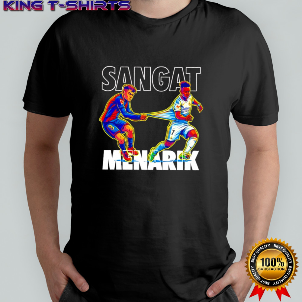 Lamine Yamal Fc Barcelona and Vinícius Júnior Real Madrid El Clásico Sangat Menarik shirt