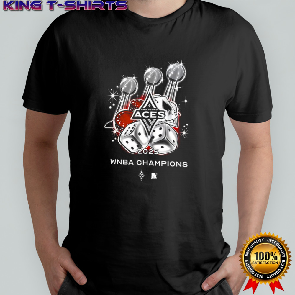 Las Vegas Aces round21 Unisex three time WNBA Champions shirt