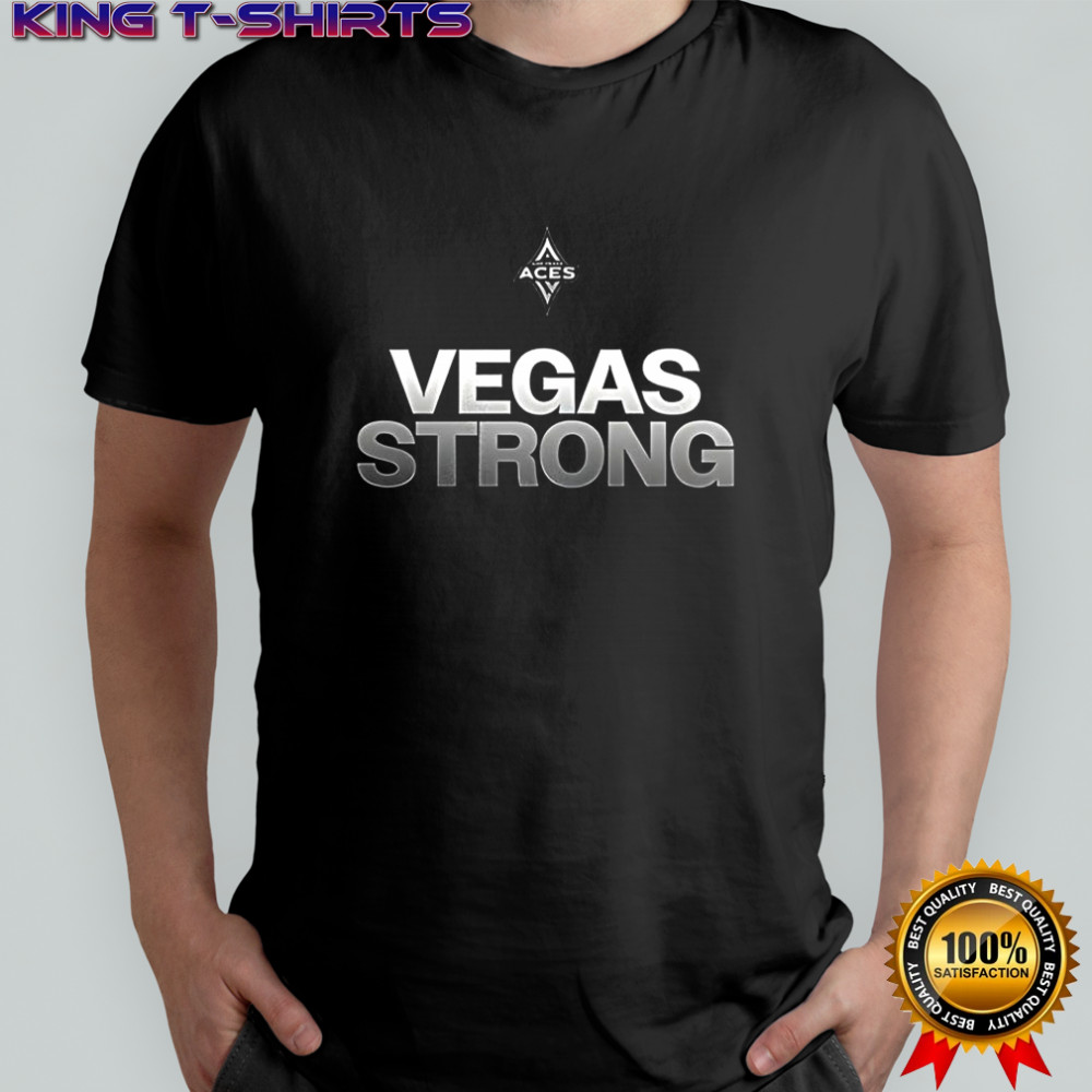 Las Vegas Aces WNBA 2025 Vegas Strong shirt