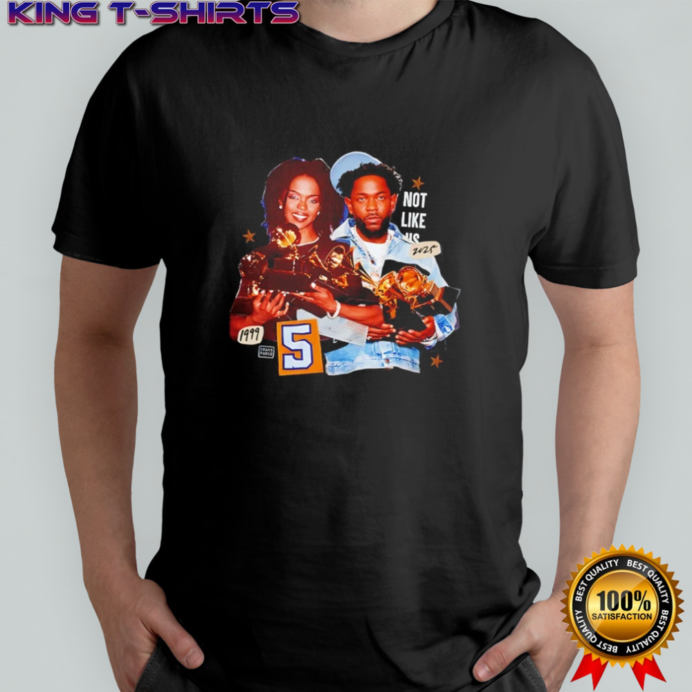 Lauryn Hill x Kendrick Lamar not like us 2025 shirt