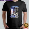 Legends of the Clayton Kershaw LA Dodgers & Anže Kopitar LA Kings end of an era shirt