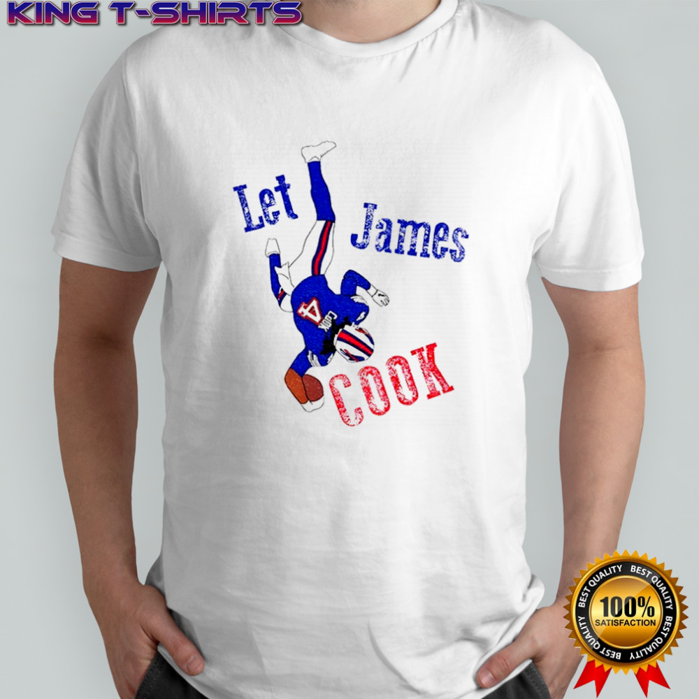 Let James cook Buffalo Bills football player shirt