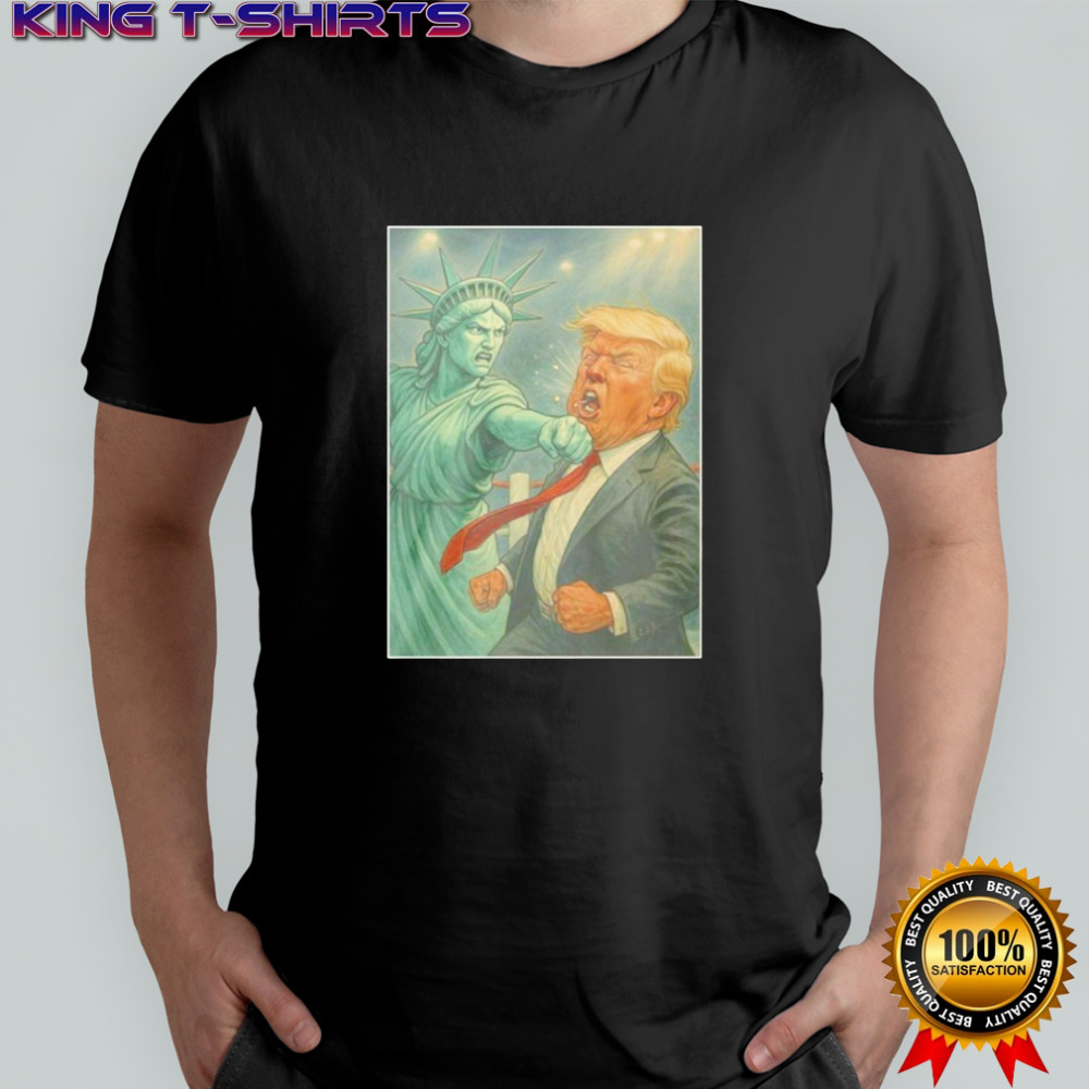 Liberty Vs Trump Iconic Showdown Shirt