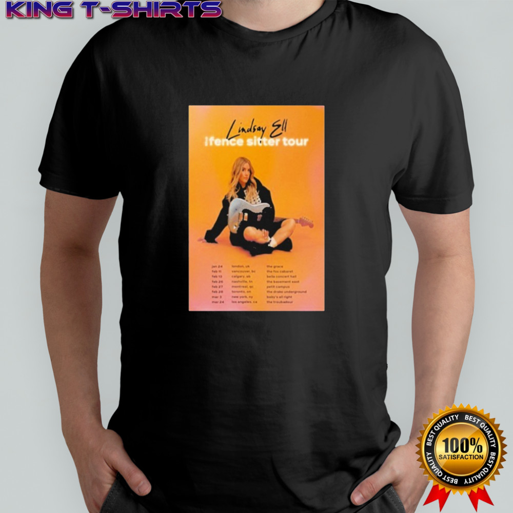 Lindsay Ell The Fence Sitter Tour 2026 T-shirt