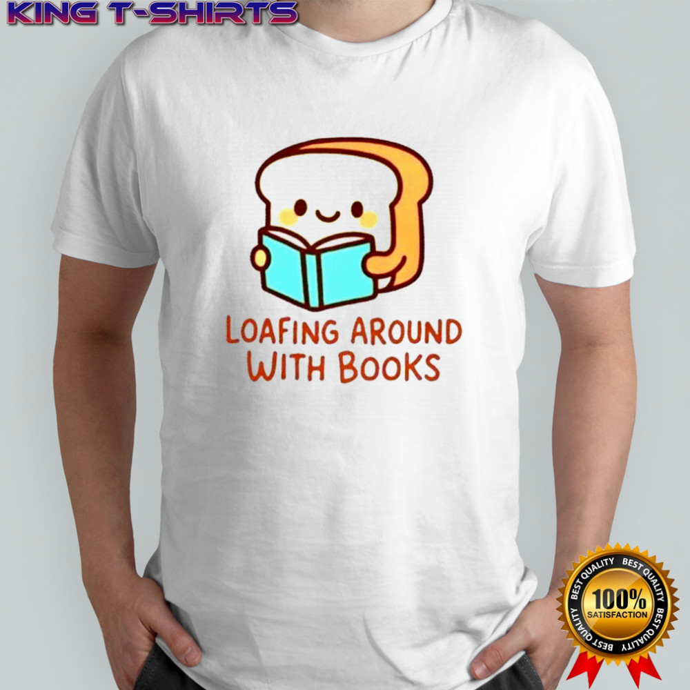 Loafing Around With Books T-Shirt