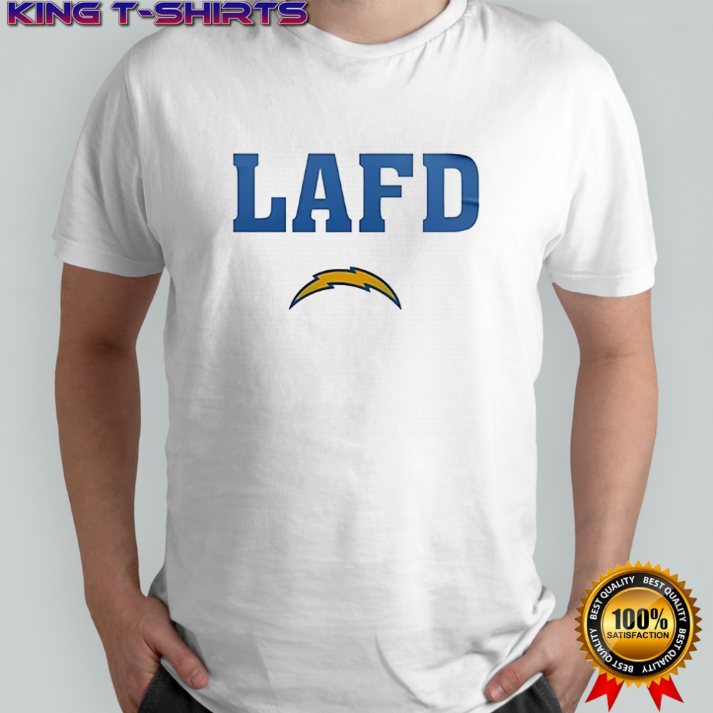 Los Angeles Chargers LAFD Fire Dept shirt