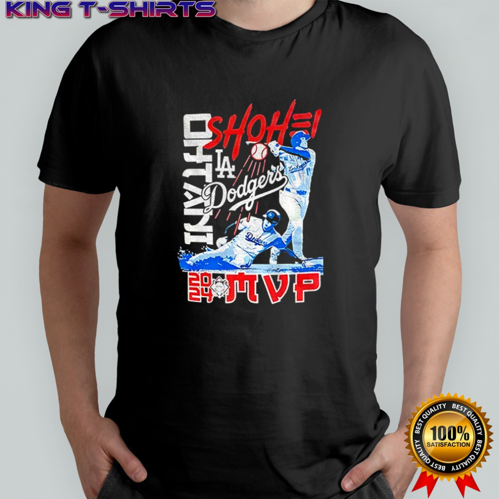 Los Angeles Dodgers Baseball MVP 2024 Shohei Ohtani New Era Japan shirt