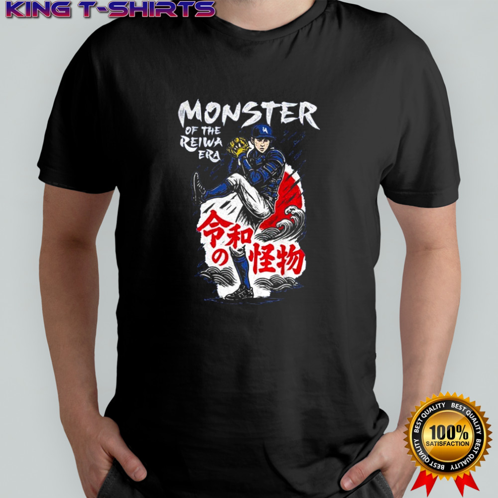 Los Angeles Dodgers Monster of the Reiwa Era shirt