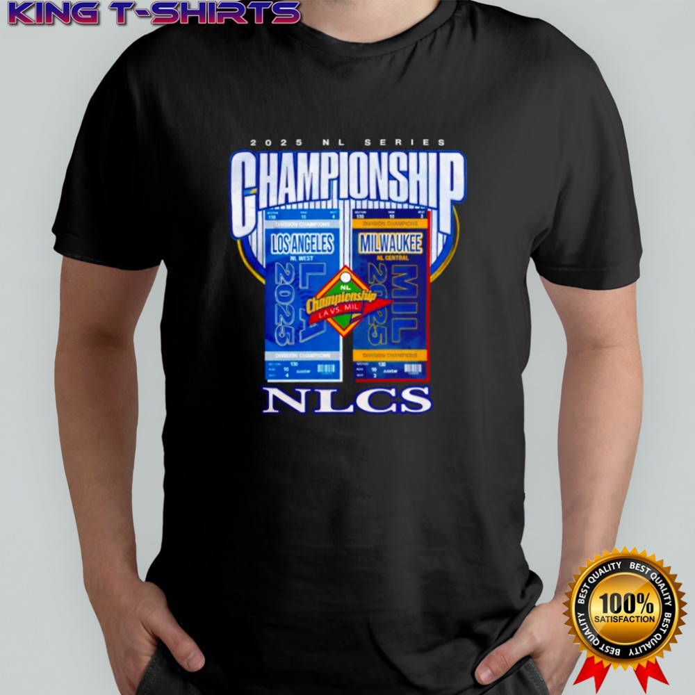 Los Angeles Dodgers Vs Milwaukee Brewers NLCS Matchup shirt