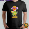 Los Angeles Lakers Christmas Grinch Santa Holiday shirt