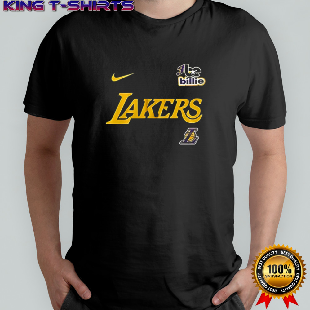 Los Angeles Lakers x Billie Eilish portrair shirt