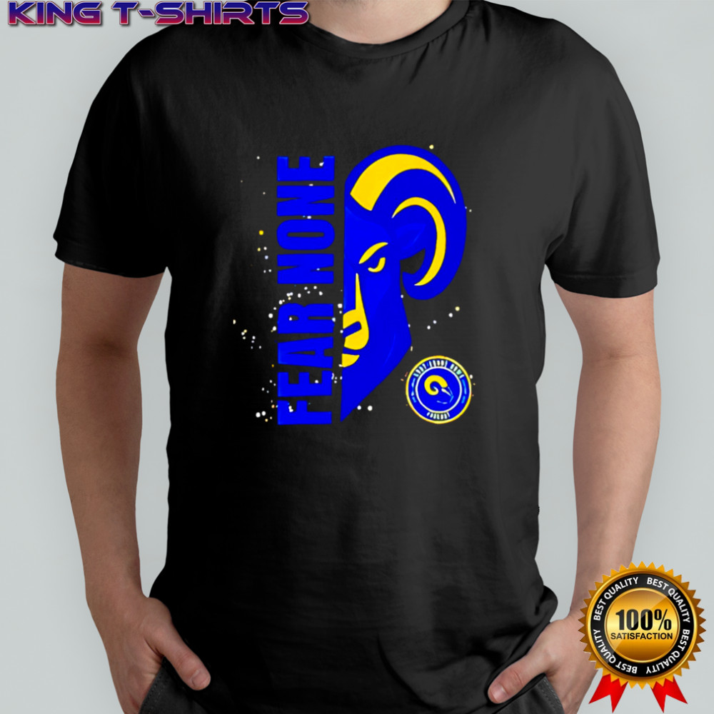 Los Angeles Rams Fear None logo shirt