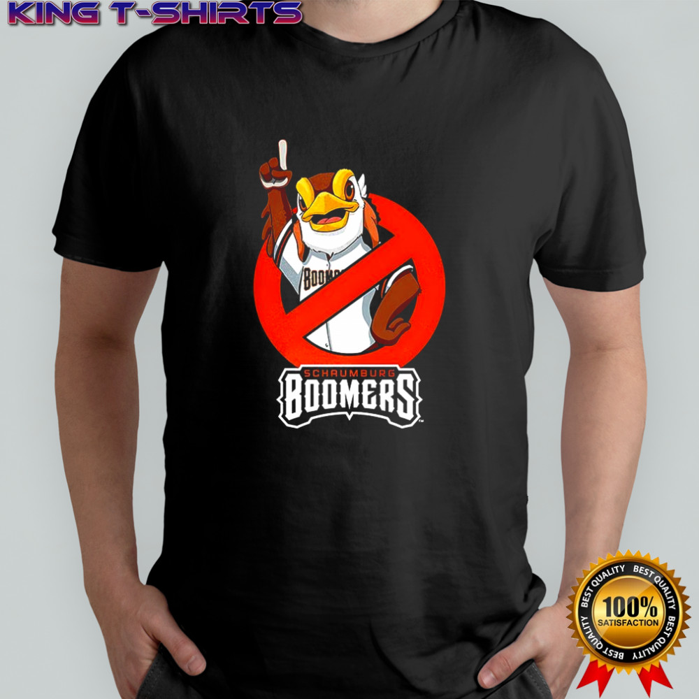 Los Boomers baseball Coop pointing logo mascot shirt