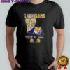 Louisiana Saints saturdays on LSU sundays map shirt
