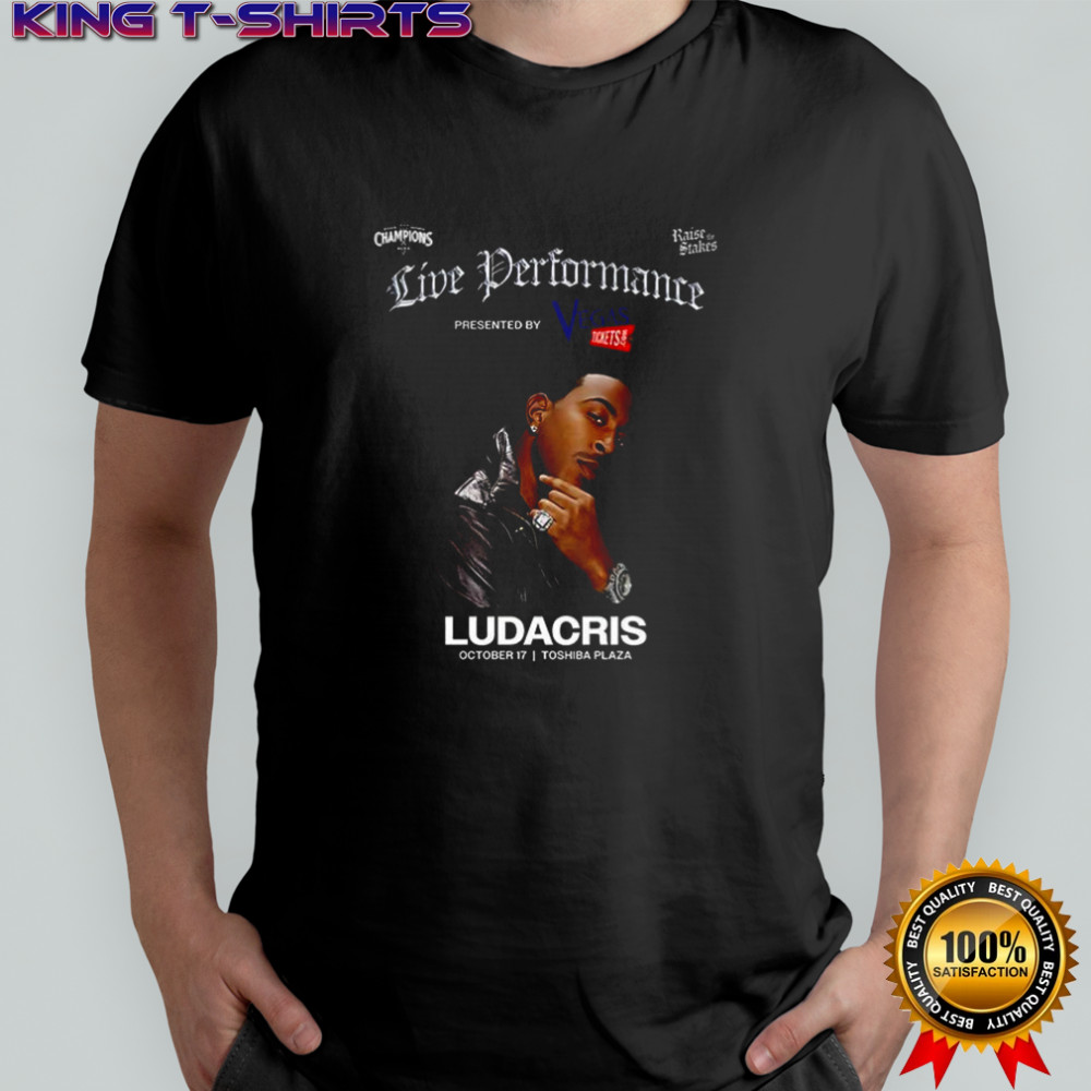 Ludacris Live Performance 2025 Aces Championship shirt