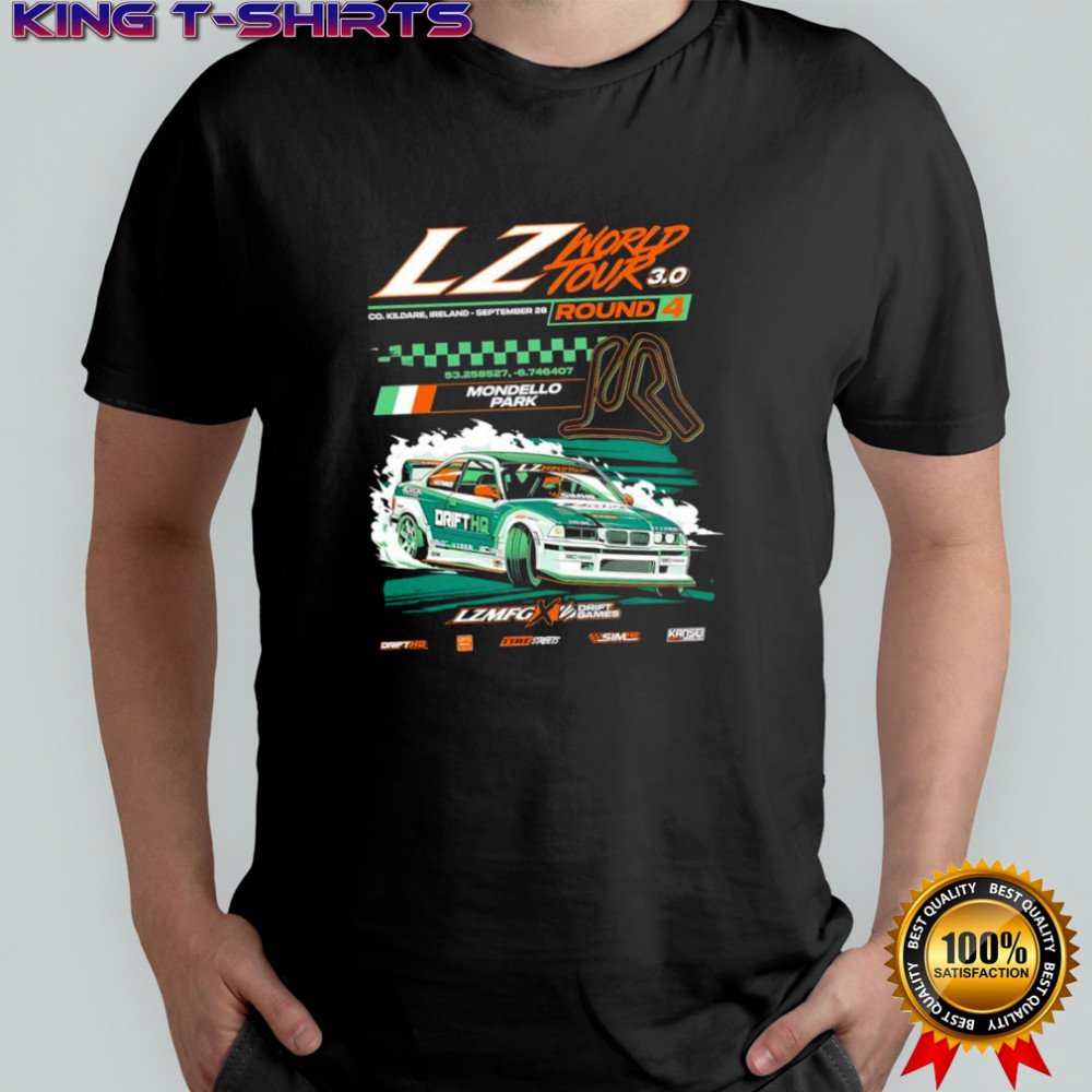 LZ World Tour 3.0 Round 4 Drift Masters European Champions Mondello Park shirt
