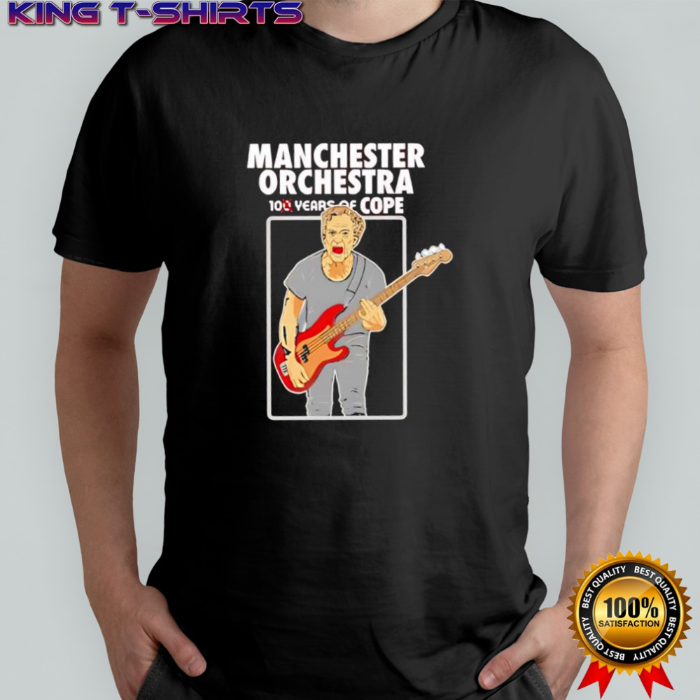 Manchester Orchestra 100 years of album Cope shirt