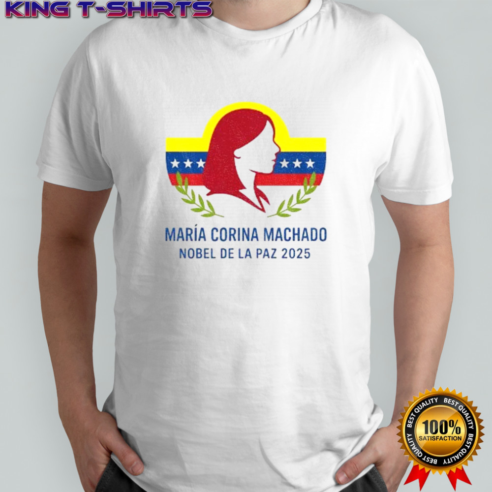 María Corina Machado Nobel Peace Prize shirt