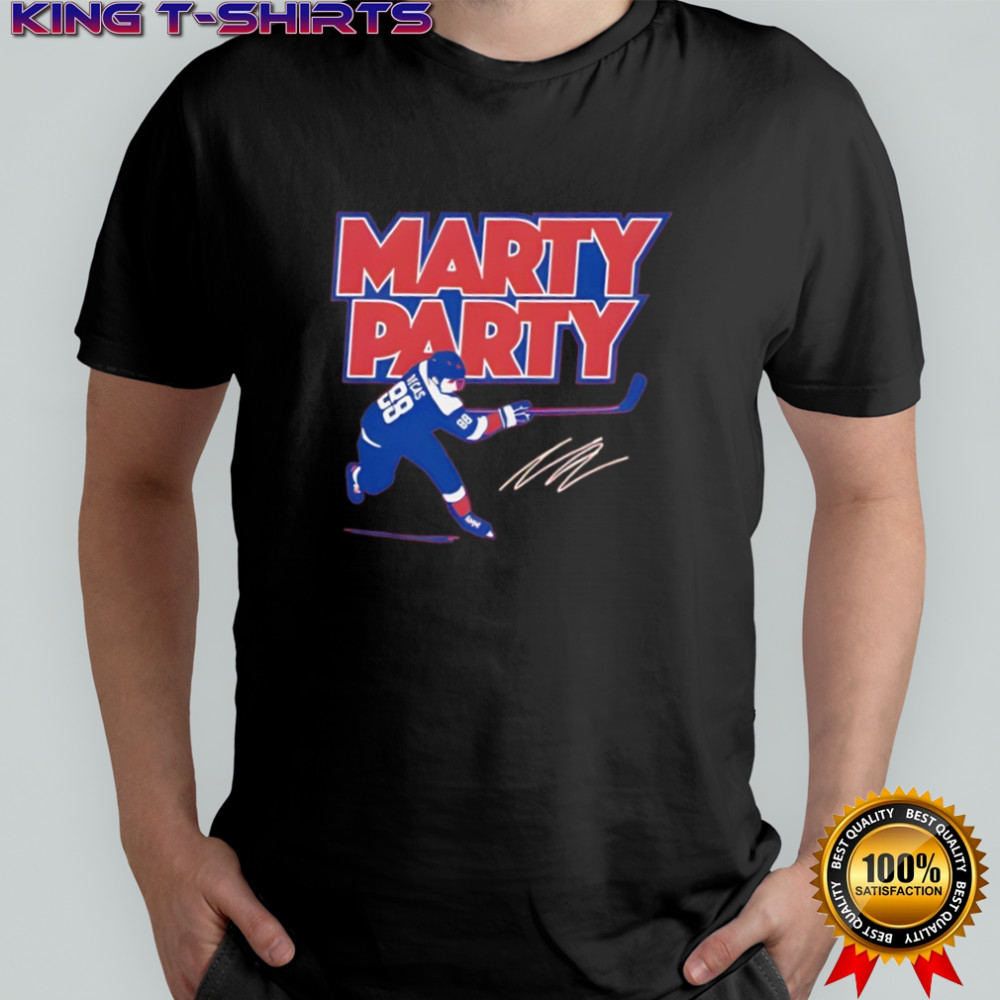 Martin Necas Marty Party Signature Shirt