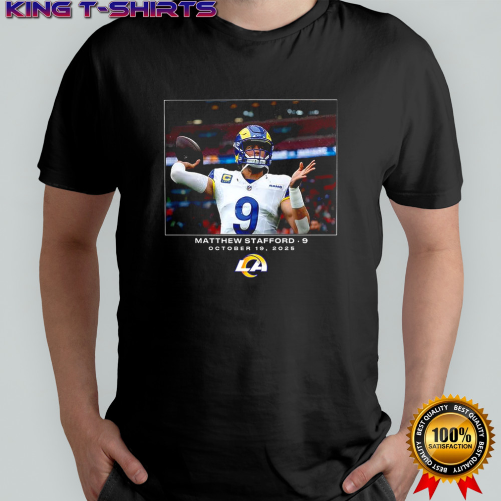 Matthew Stafford Los Angeles Rams NFL Week 7 2025 shirt