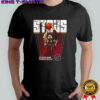 Max Strus Cleveland Cavaliers basketball shooting stance signature shirt