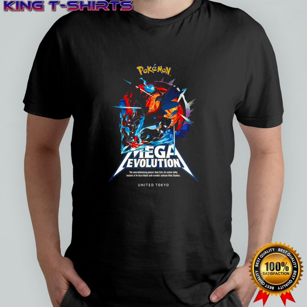 Mega Charizard X Pokémon Legends Z-A Mega Evolution shirt